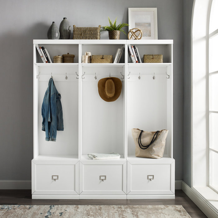 Laurel Foundry Modern Farmhouse Crestshire Hall Tree with Bench and